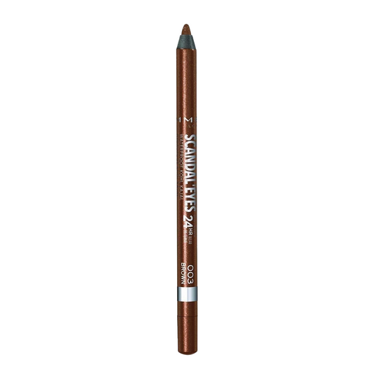 Rimmel London brown Scandaleyes Waterproof Kohl Kajal Liner- 003 Brown