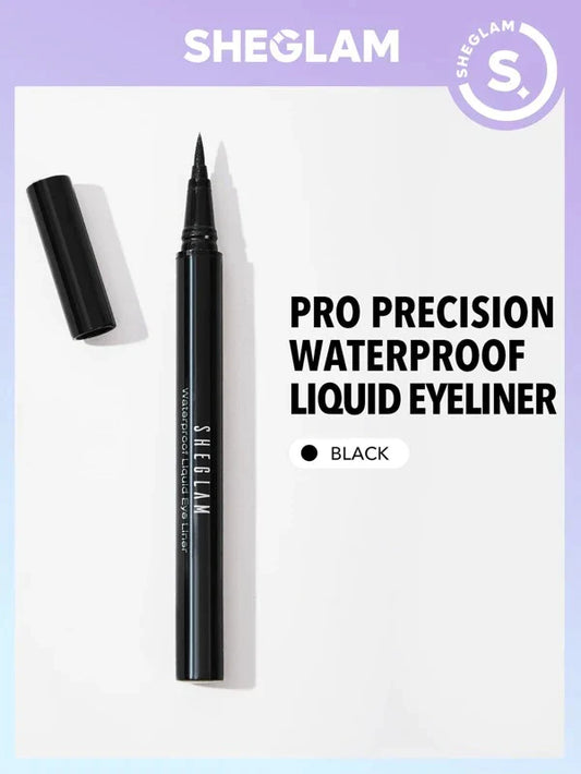 Shein - Sheglam Little Black Tube Waterproof Liquid Eyeliner Black