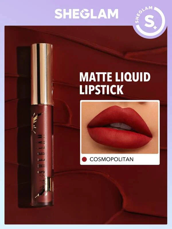 Sheglam Matte Allure Liquid Lipstick - Cosmopolitan