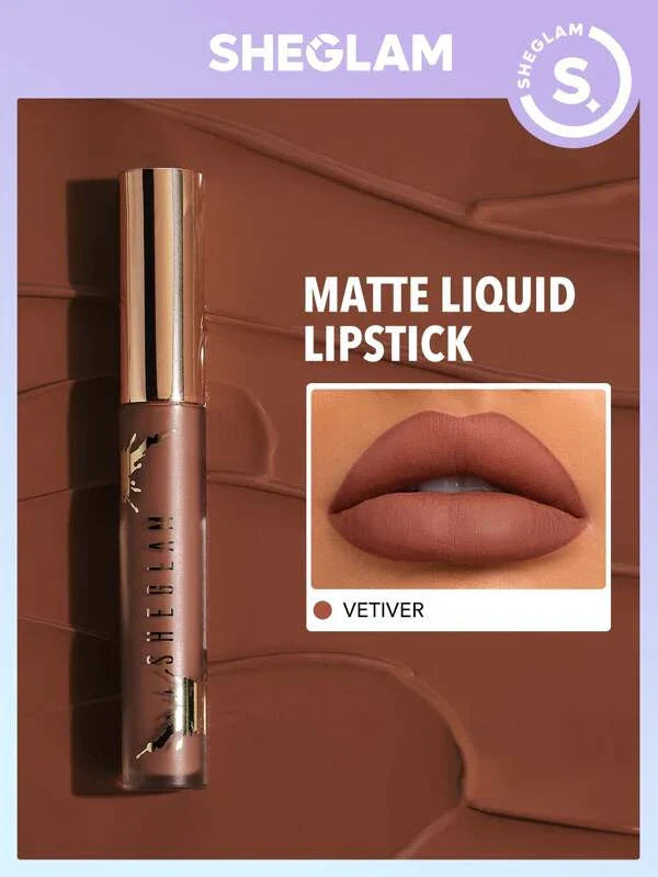 Sheglam Matte Allure Liquid Lipstick Vetiver