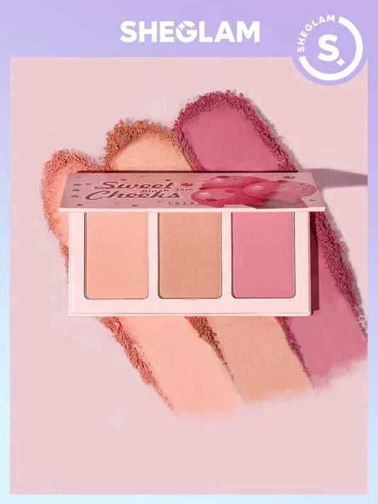 Sheglam Sweet Cheeks Tricolor Blush - Enamored