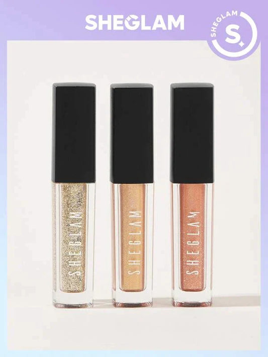 Sheglamtrio Of Shimmering Liquid Eyeshadow - A Midsummer Nights Dream