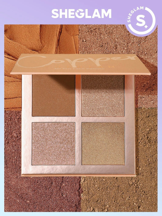 Sheglam 3D Proface Palette - Copper