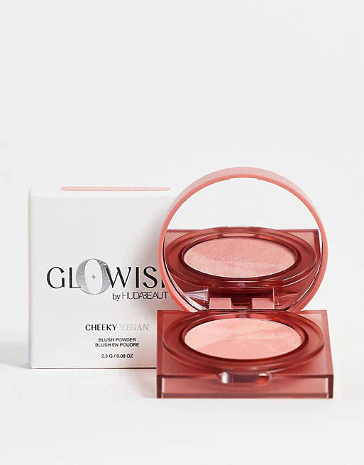 Huda Beauty GloWish Cheeky Vegan Blush Powder – 01 Healthy Peach