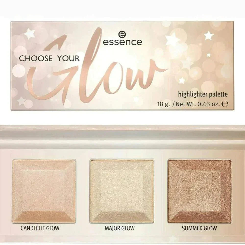 Essence CHOOSE YOUR Glow highlighter palette 18g