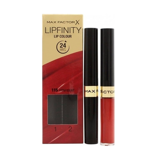 Max Factor Lipfinity Lipcolour 24h 115 Confident 2ml