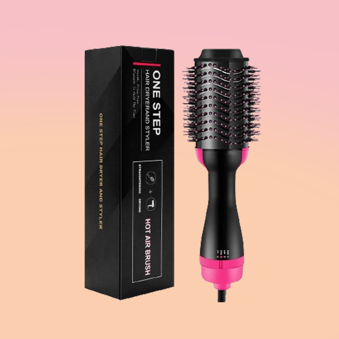 One Step Hot Air Brush 3 in 1 (Dryer + Styler)