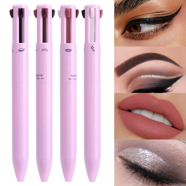 Loveliness - Makeup Pen 4-in-1 Eyeliner, Brow Liner, Lip Liner & Highlighter