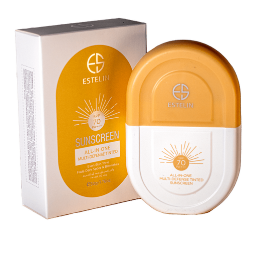 Estelin - All In One Multi Defense Tinted Sunscreen Spf 70 Pa+++ - 50G