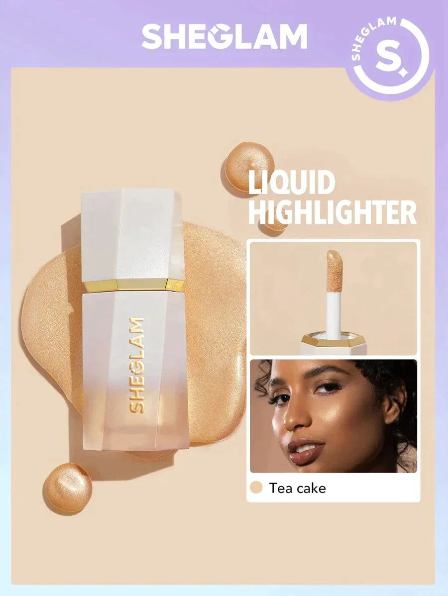 Sheglam Glow Bloom Liquid Highlighter - Tea Cake