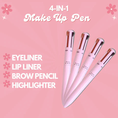 Loveliness - Makeup Pen 4-in-1 Eyeliner, Brow Liner, Lip Liner & Highlighter