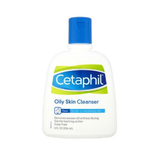 Cetaphil Oily Skin Cleanser Face For Oily Combination Skin 236Ml