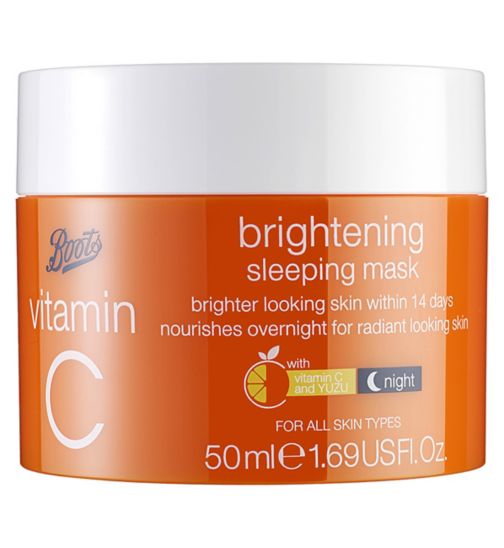 Boots Vitamin C Brightening Sleeping Mask 50 Ml